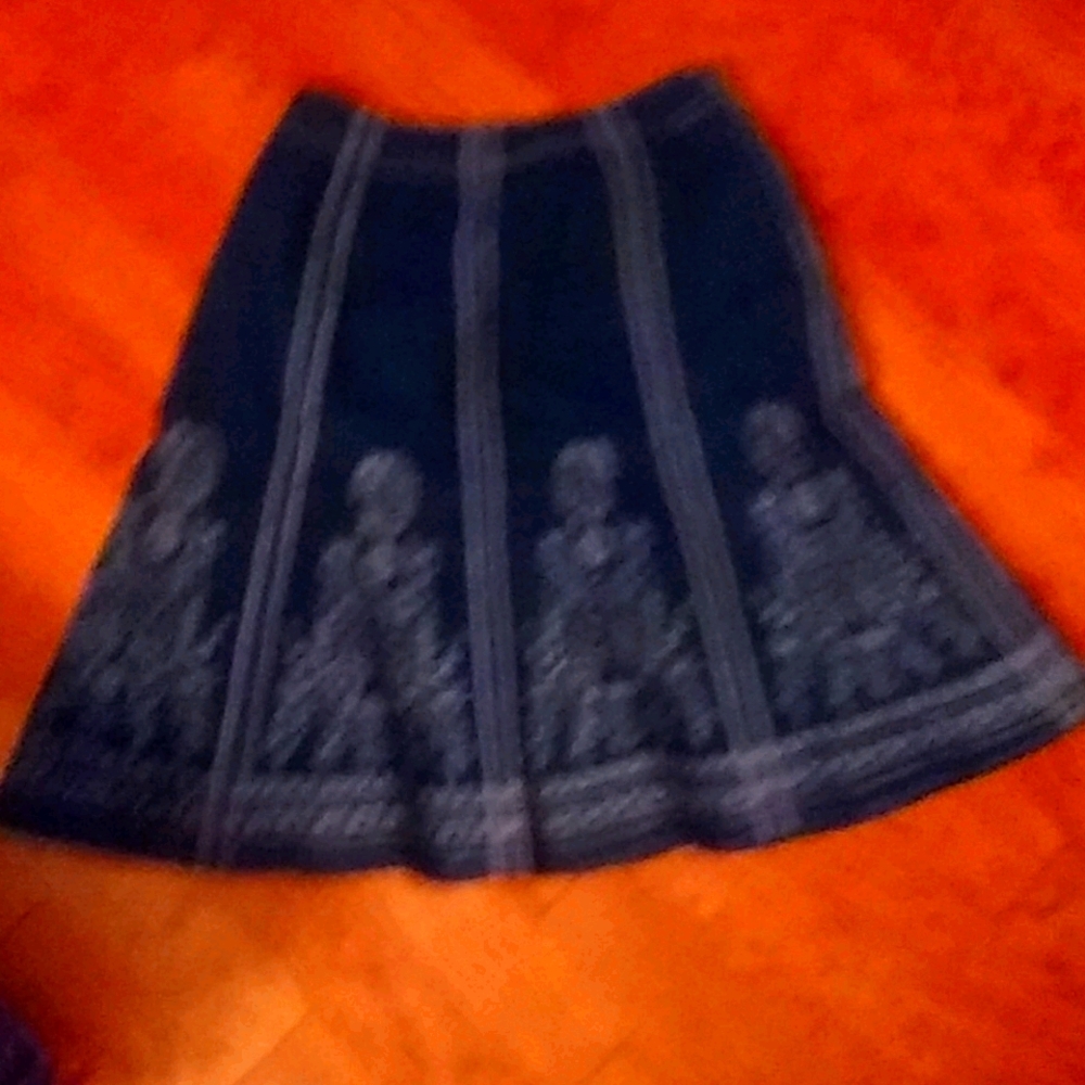 Denim skirt